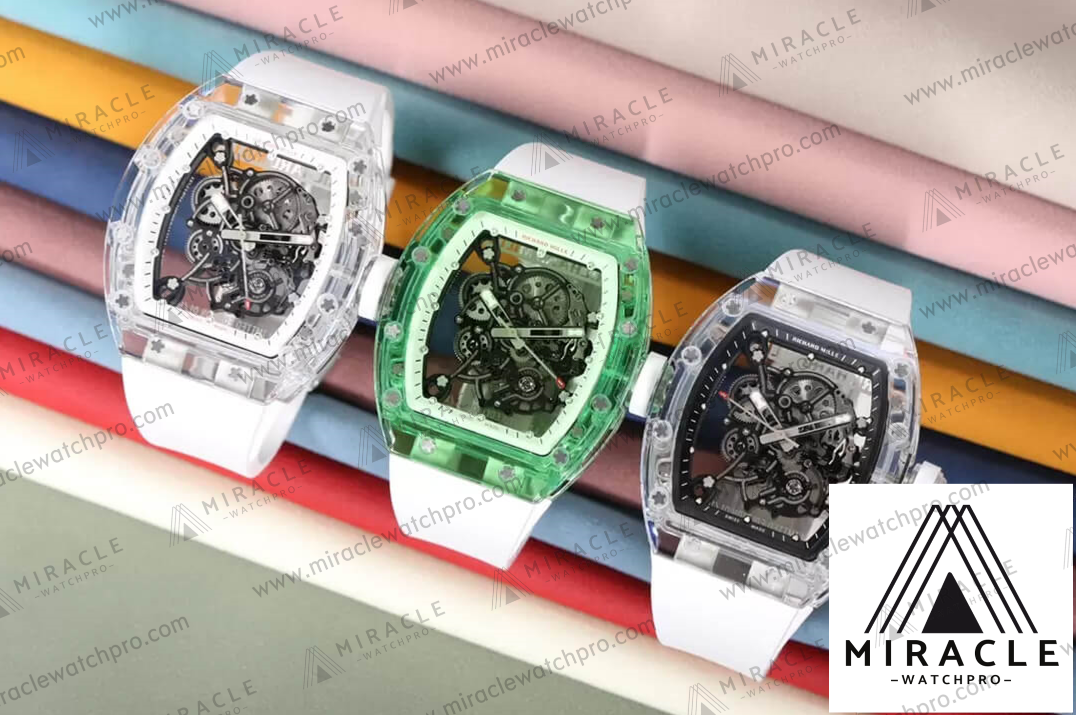 Replica Watch-RICHARD MILLE-ref.RM055-Elite Clone-43mmx51mm