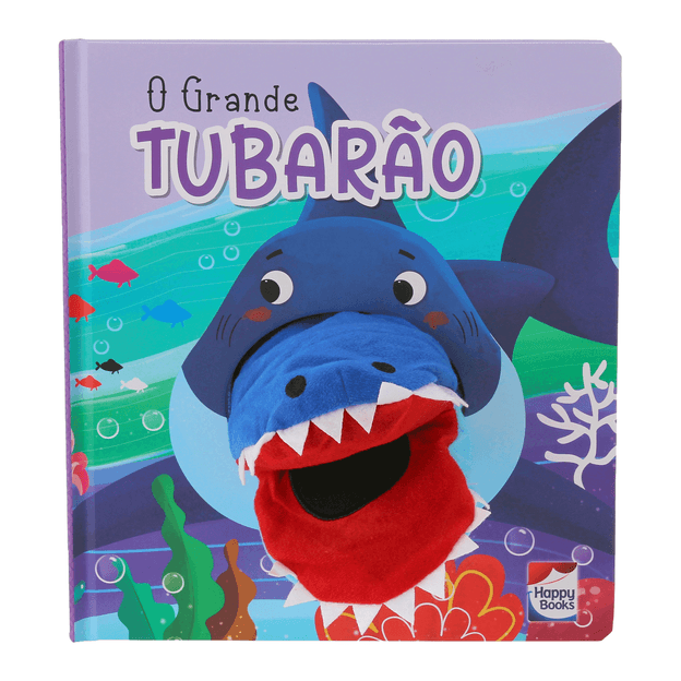 AVENTURAS COM FANTOCHES: GRANDE TUBARÃO LIVRO INFANTIL