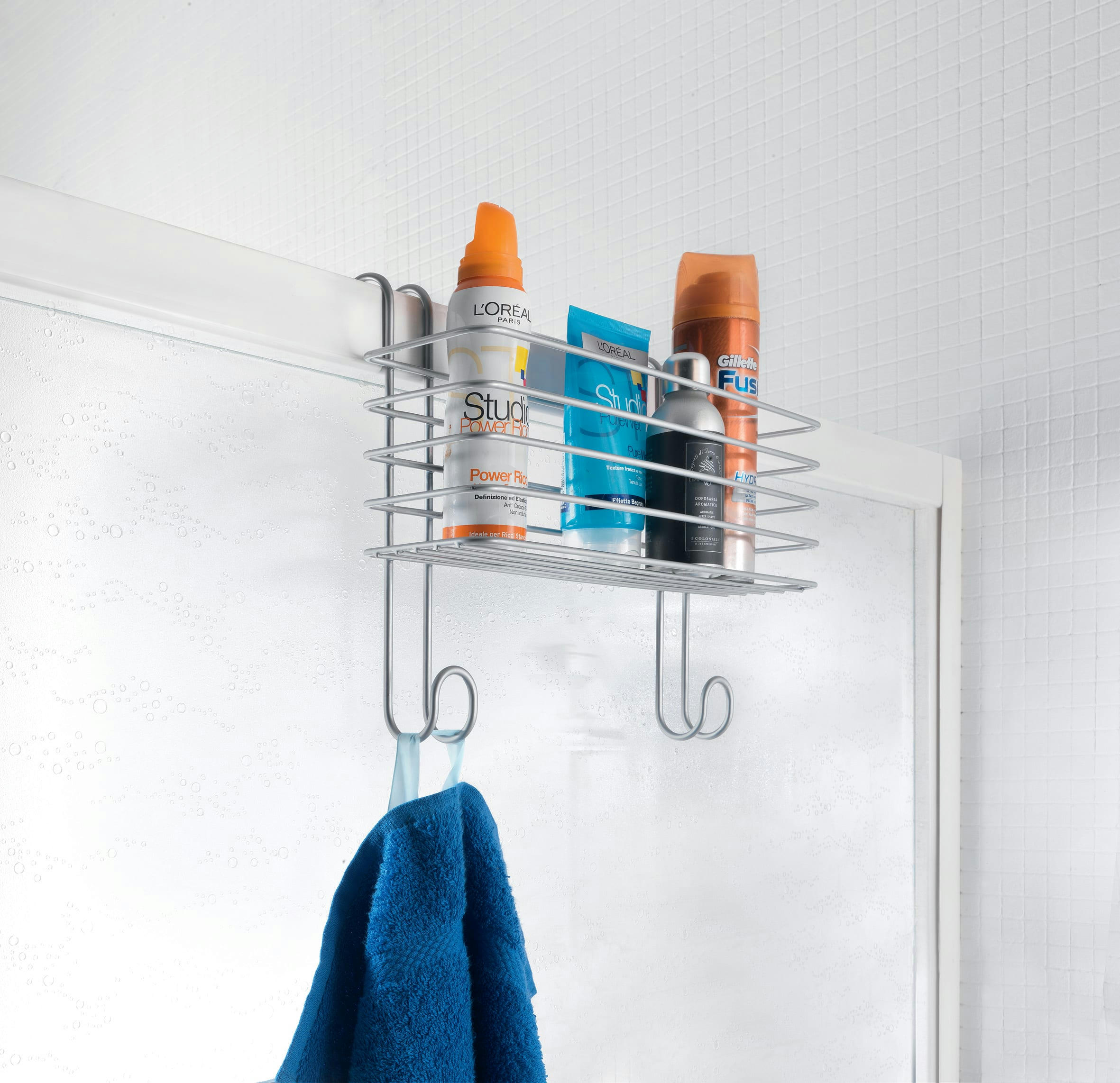 - Corbeille large avec 2 crochets