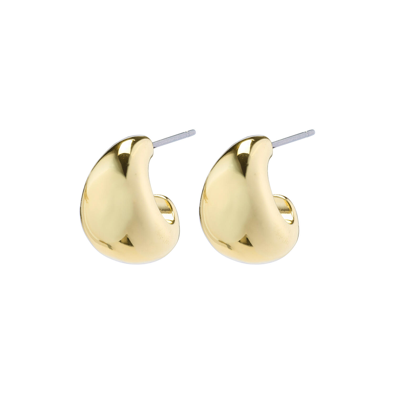 ALEXANE Chunky Mini øreringe, gold plated