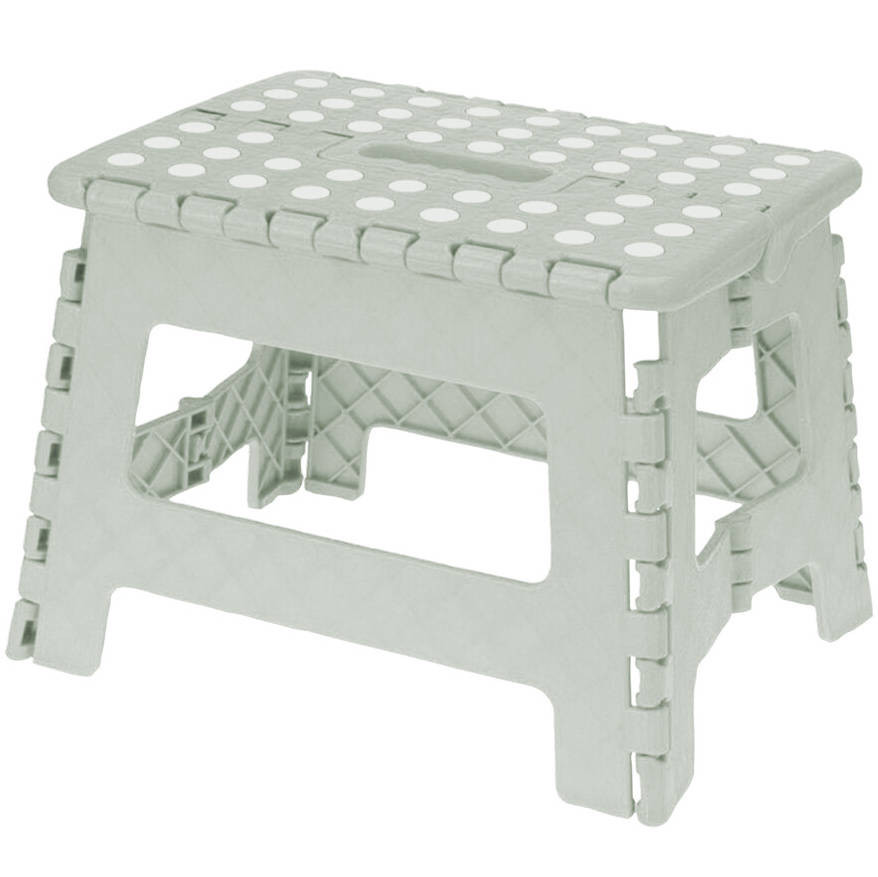 Taboret składany z tworzywa sztucznego, 29 x 22 x 22 cm