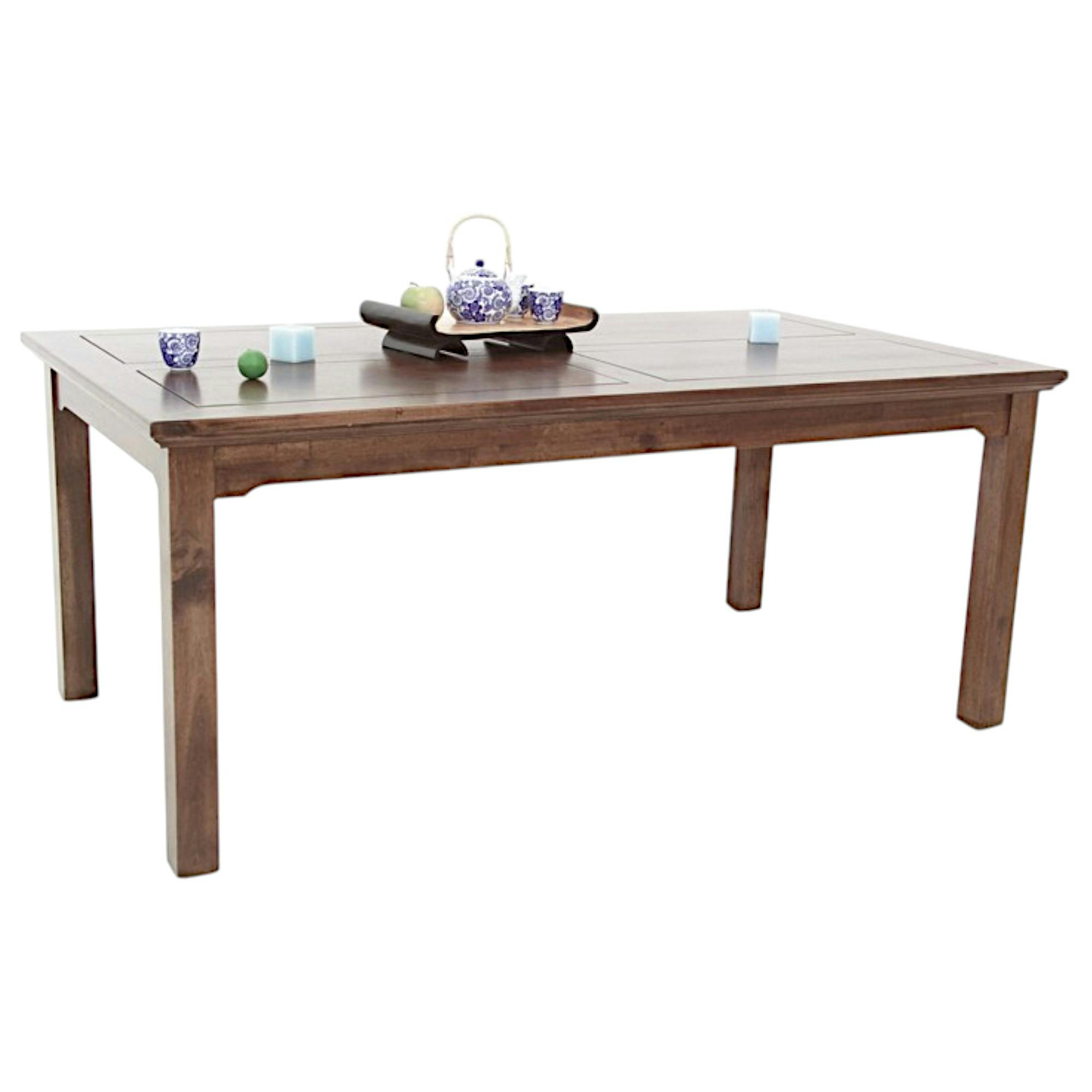 Table de repas Hévéa 180x100x75cm MAORI