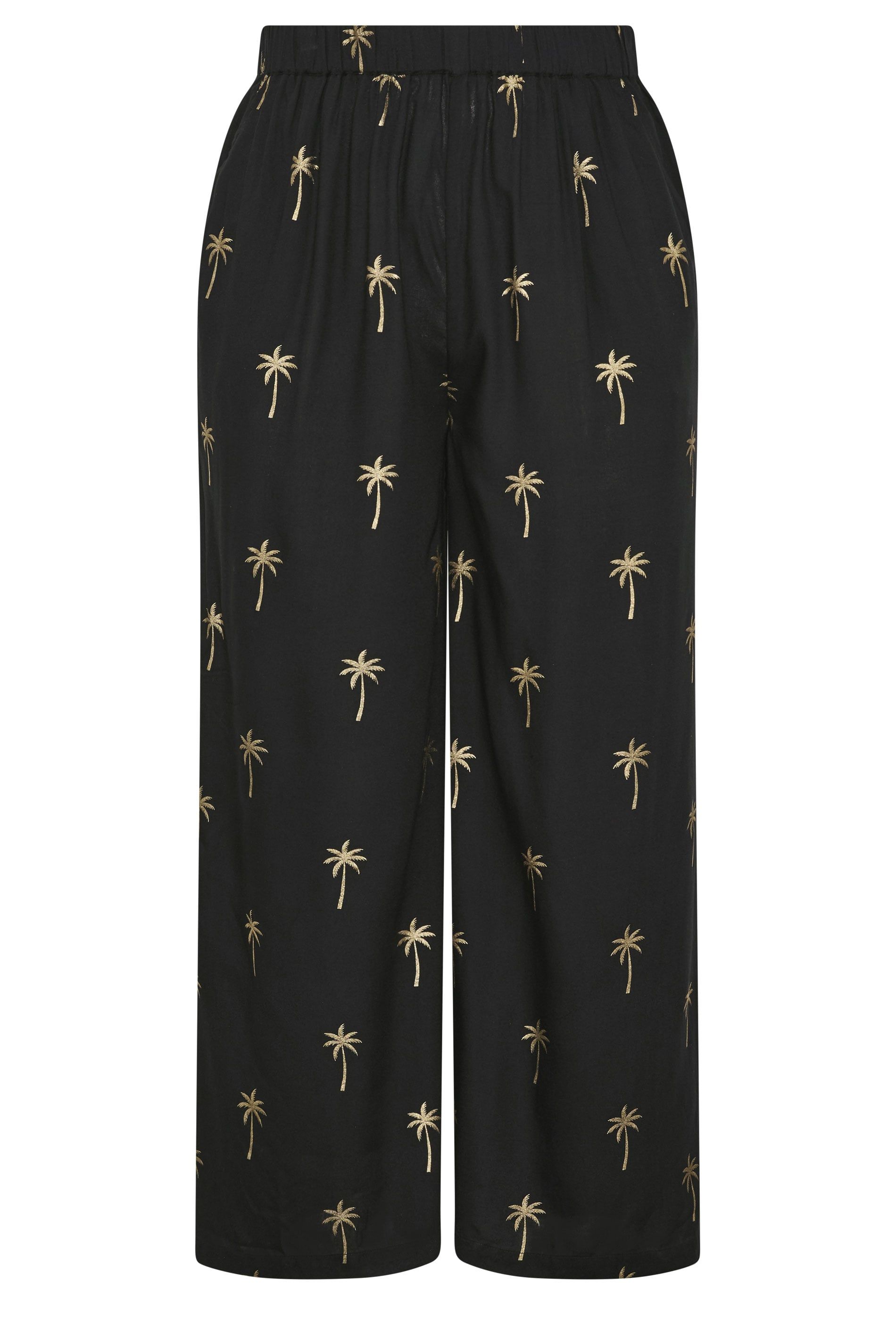 Yours Palm Tree Beach Trousers
