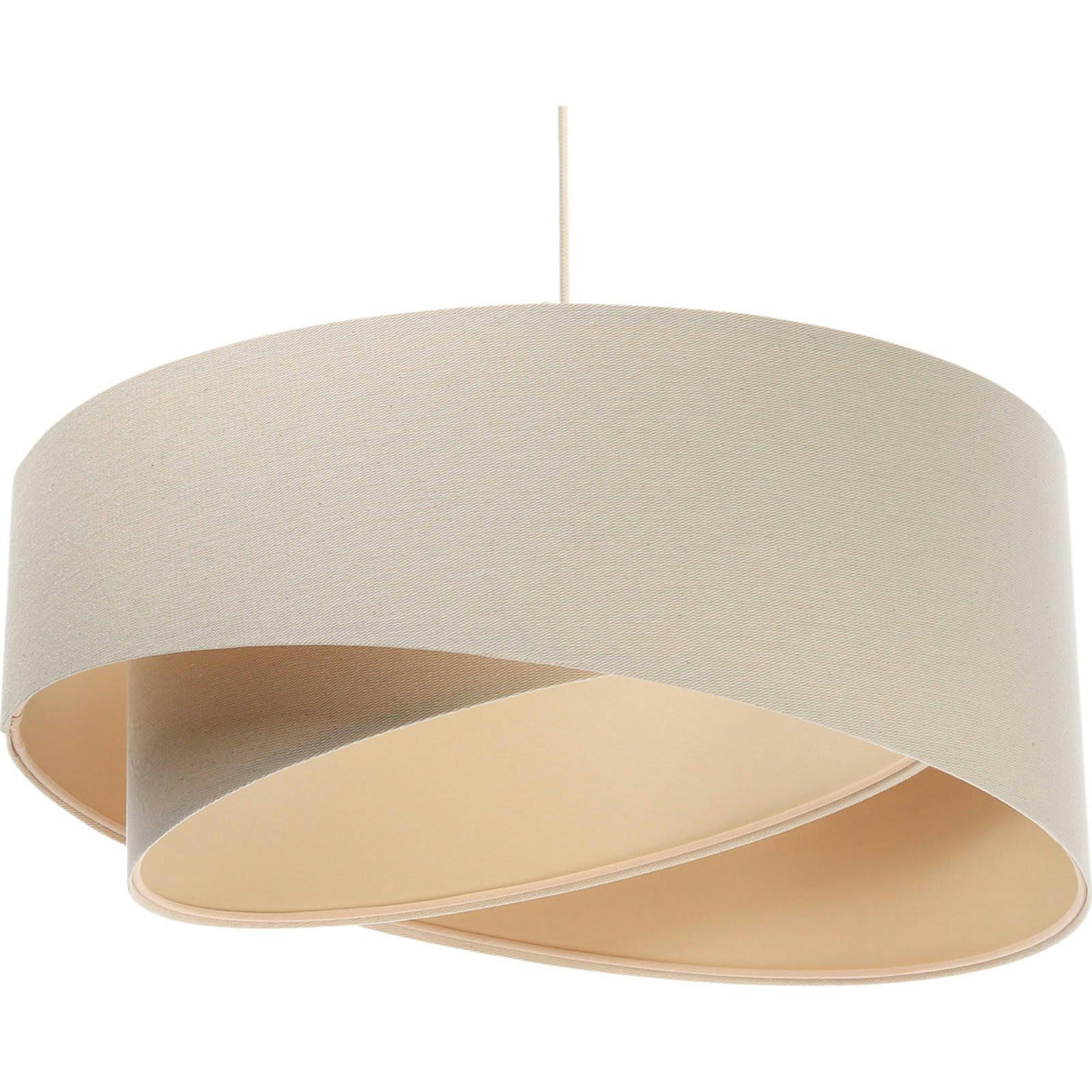 - Suspension Lin Beige 40x40x20 cm