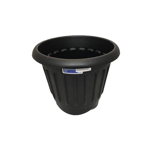 Round Planter Black 30cm