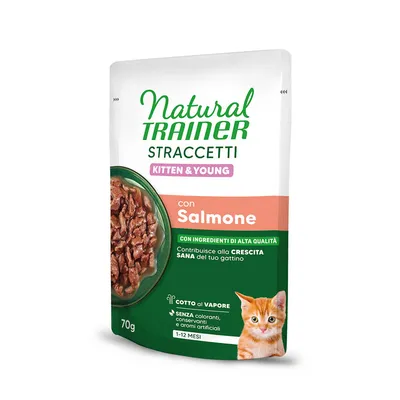 Natural Trainer Straccetti Kitten & Young Strips in Sauce 28 x 70g