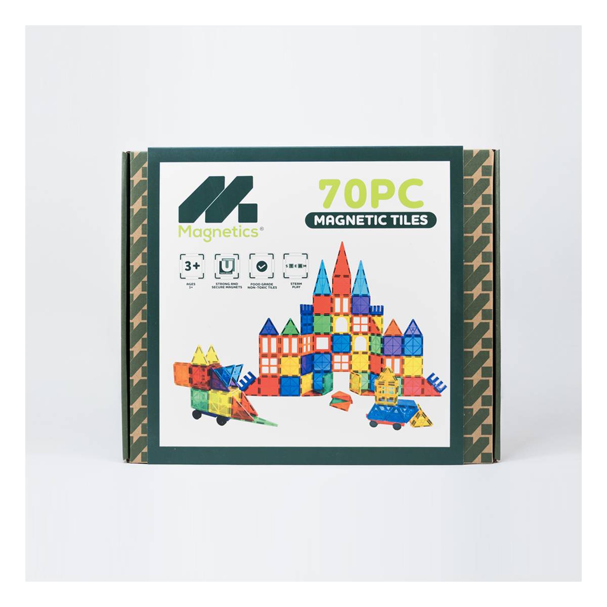 Magnetic Tiles 70 Pieces