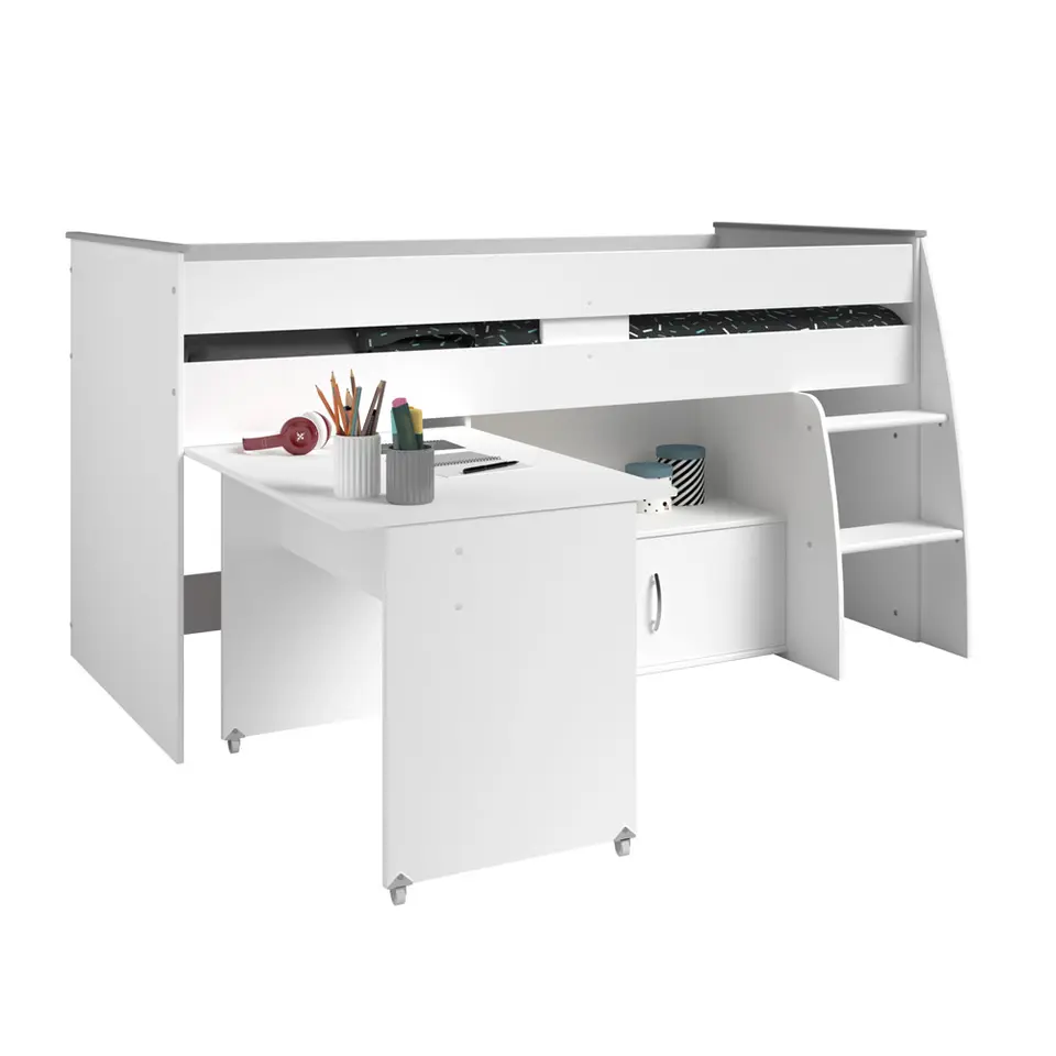 Halfhoogslaper Reverse - wit - 110x183,1x206,4 cm