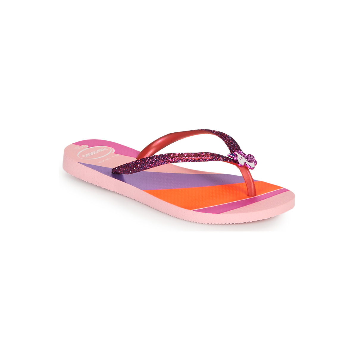 Havaianas - KIDS SLIM GLITTER II - Pink
