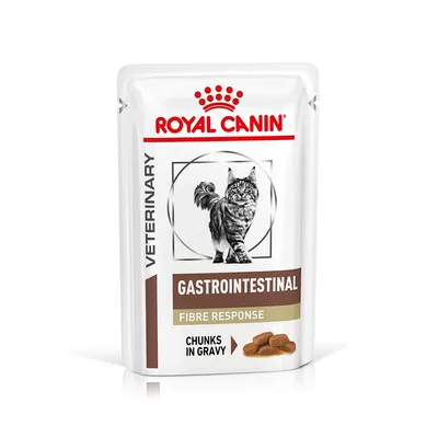 Royal Canin Veterinary Cat - Gastrointestinal Fibre Response in Gravy