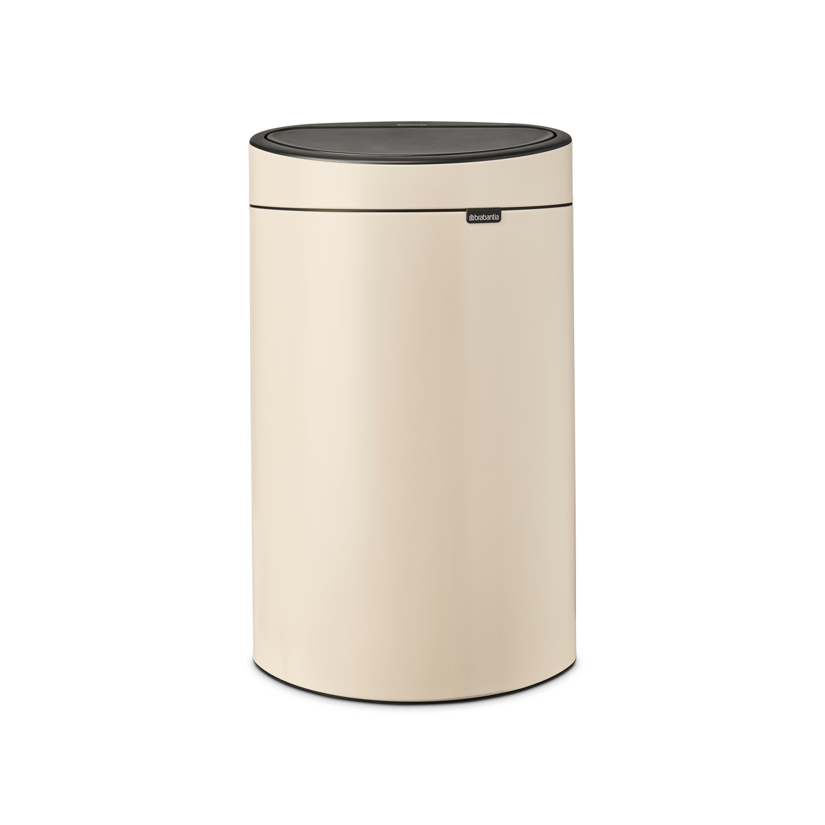 Brabantia Touch Bin New afvalemmer, 40 liter, kunststof binnenemmer - Soft Beige