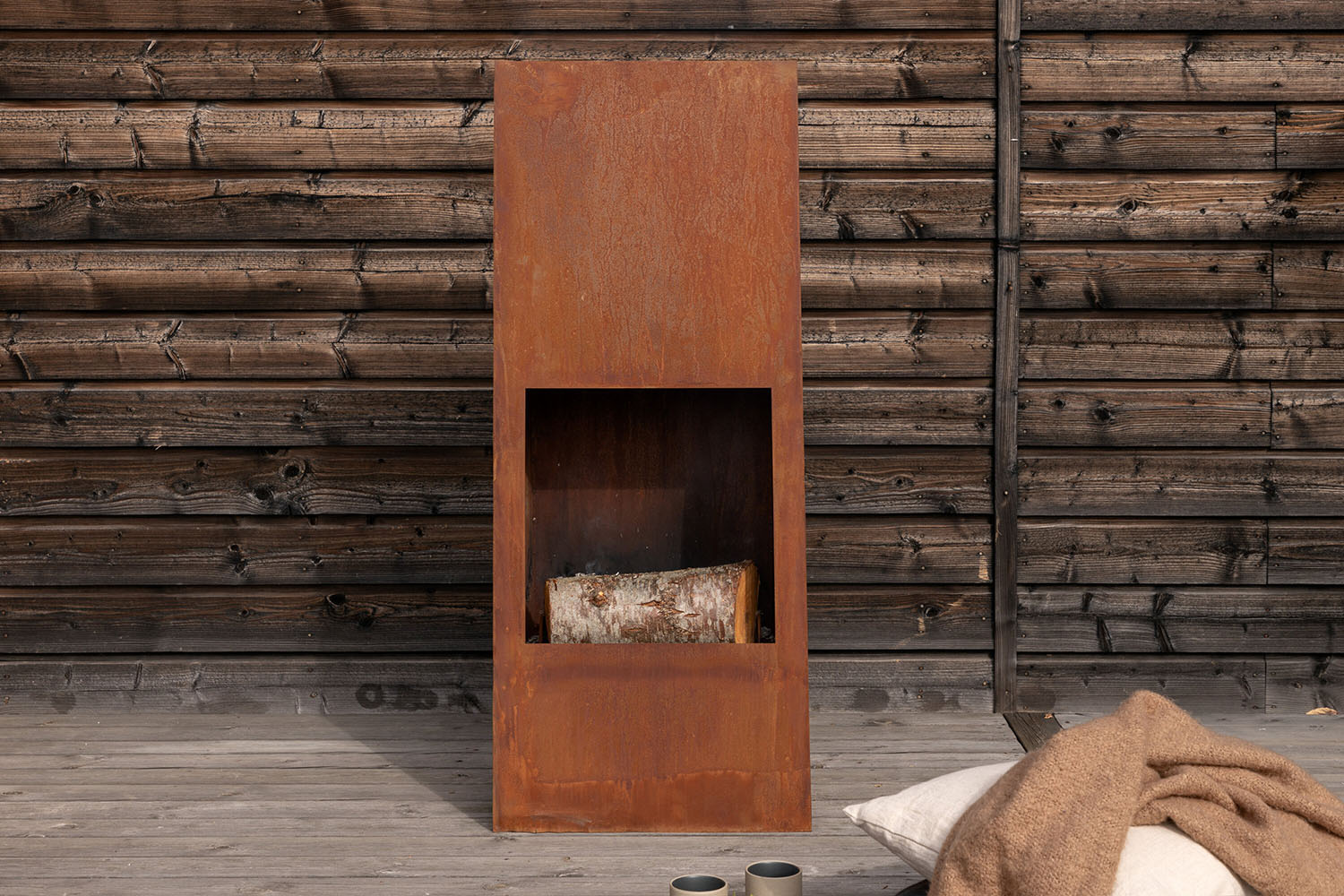 Rebellenclub Julep Tuinhaard - 50 x 20cm - Roest