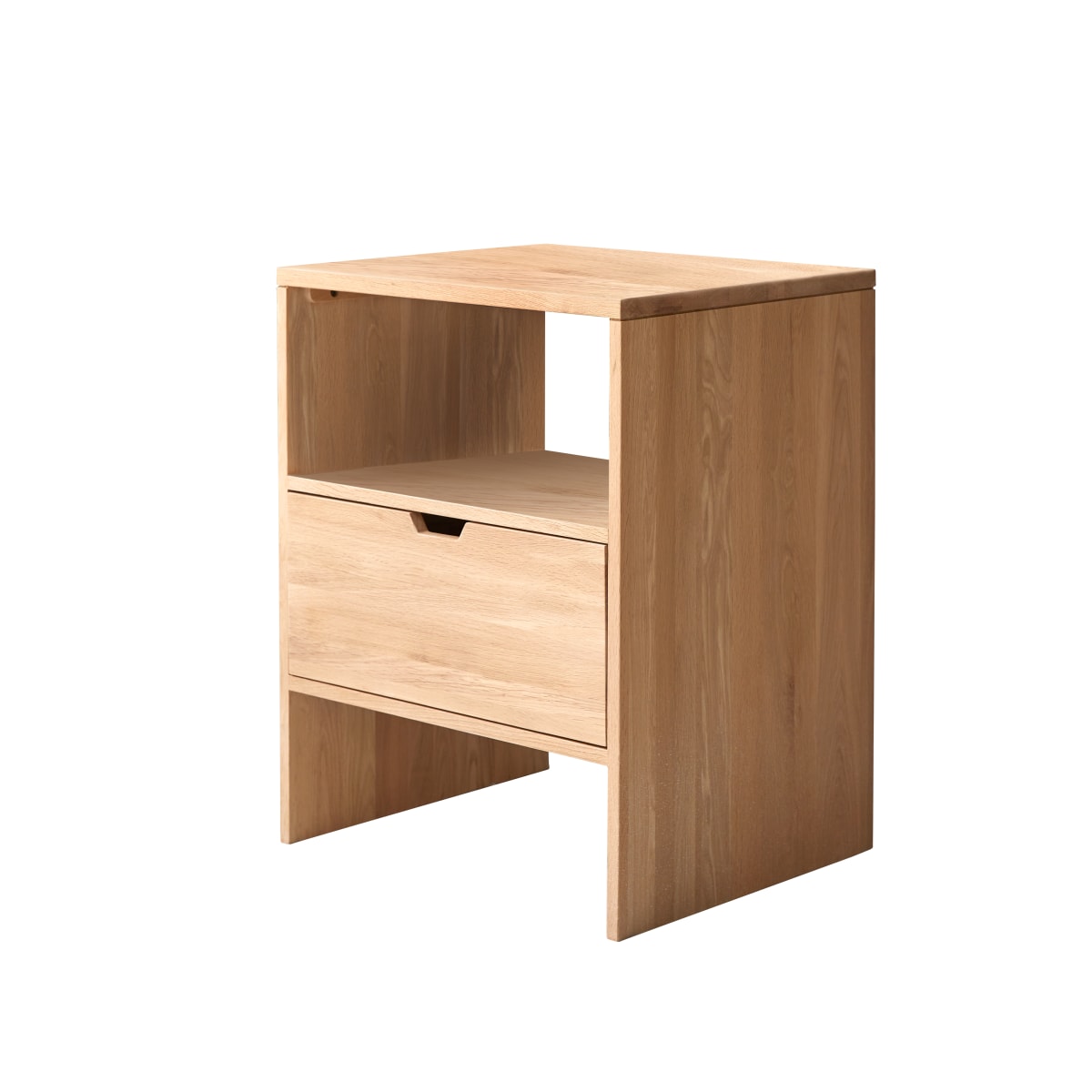 Tikamoon Massief eikenhouten badmeubel 60 cm - Naturel