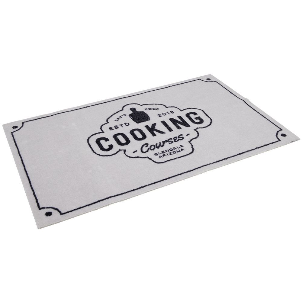 Tapis de cuisine antidérapant absorbant inscription Cooking 80x50cm