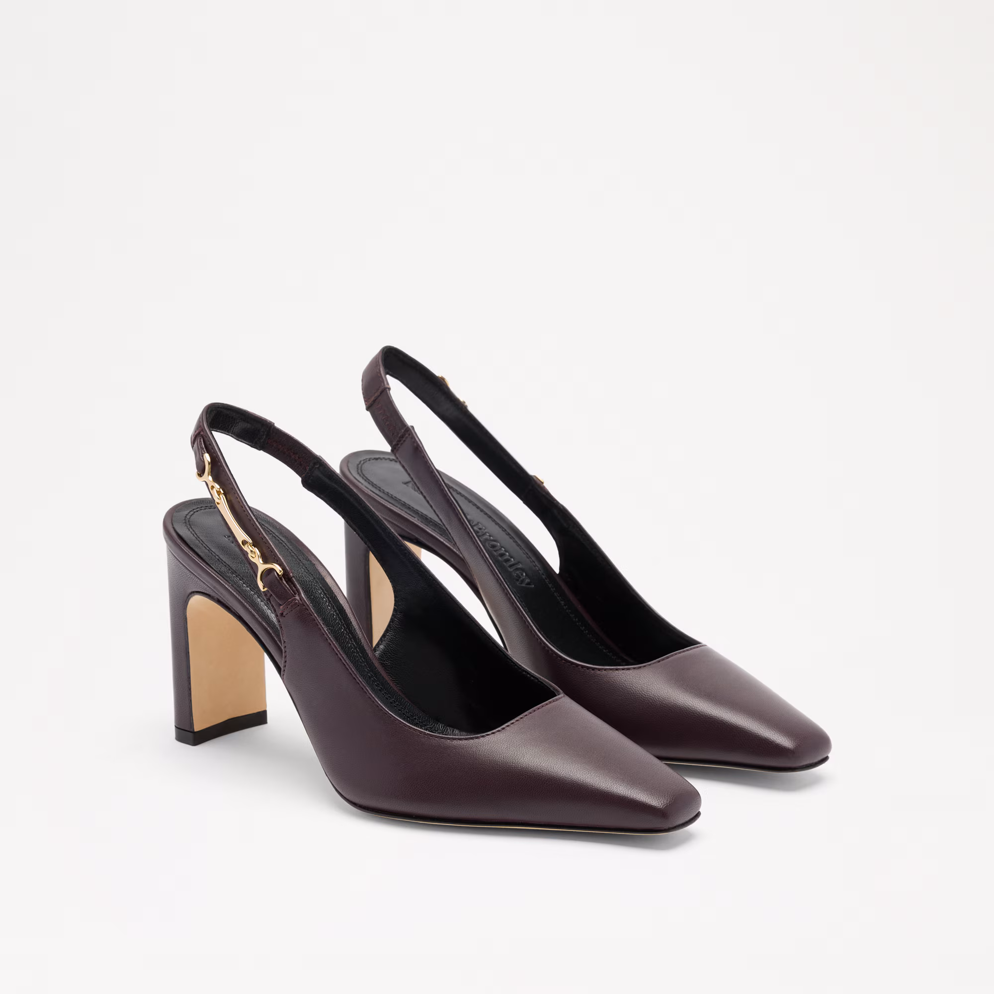 Marley Slingback<br>Heeled Snaffle Slingback