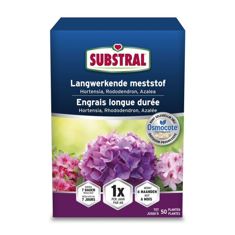 Engrais longue durée pour hortensias Osmocote 0,75 kg SUBSTRAL