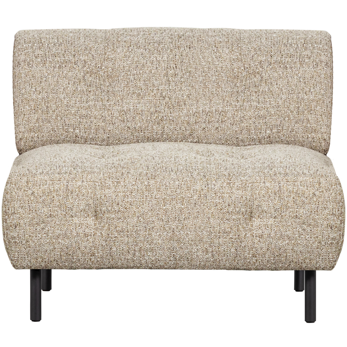 WOOOD fauteuil Lloyd - Polyester - Naturel Melange - 75x90x90