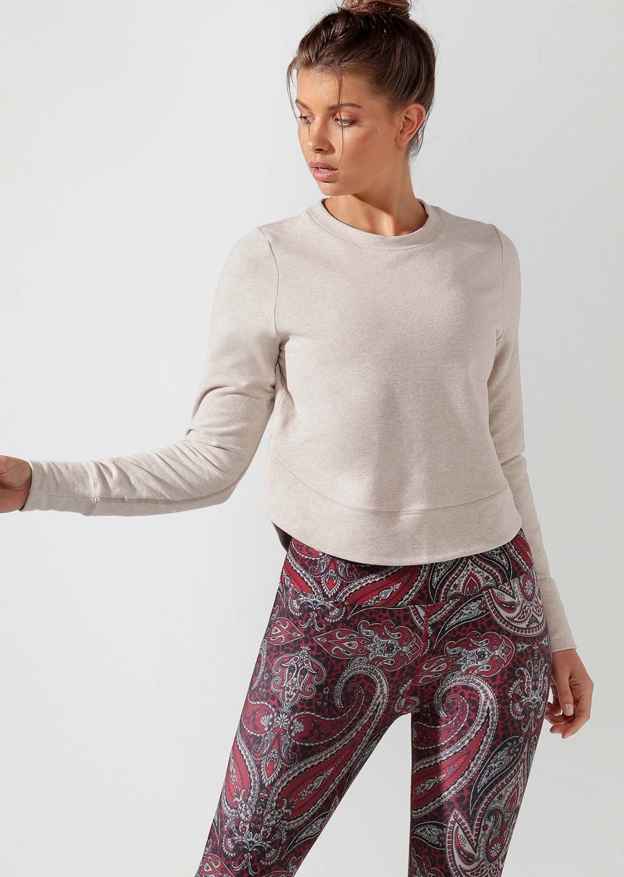 Throwover Active Long Sleeve Top