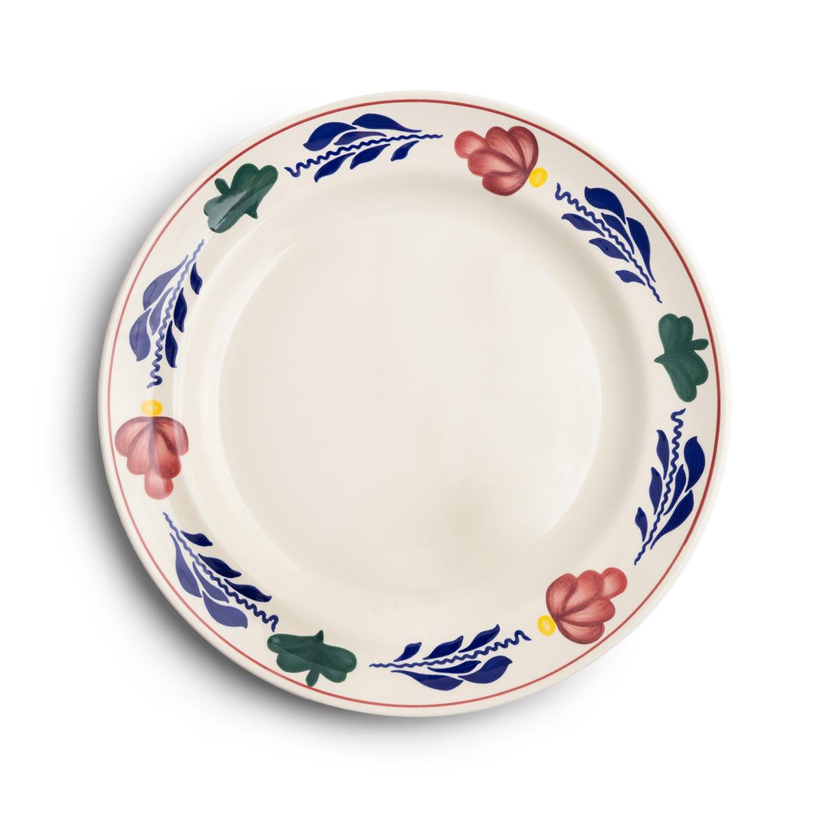 Royal Boch bord Boerenbont - set van 6 - ø25,5cm - keramiek