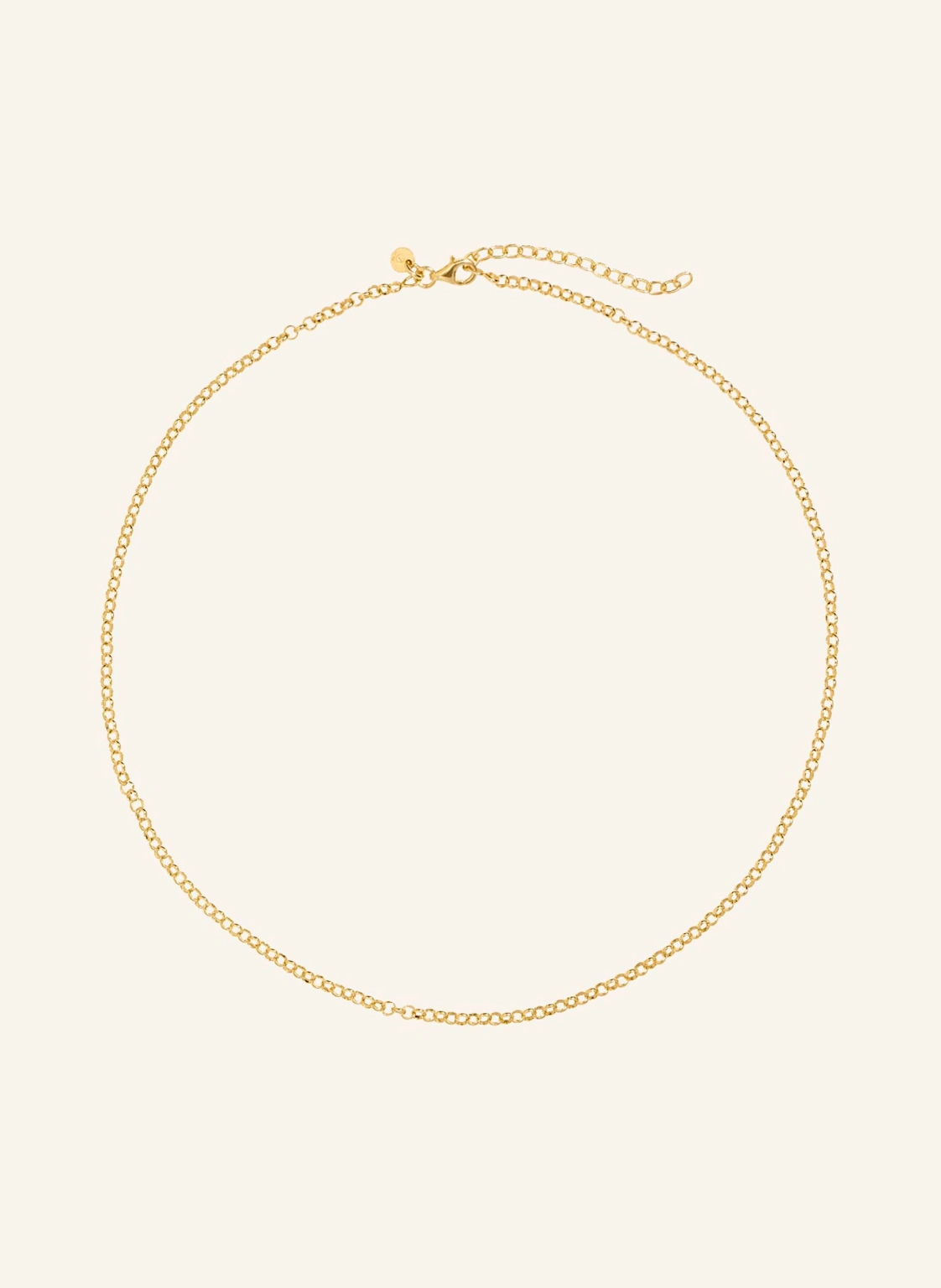 Pompidou Halskette MINI ROLO CIRCLE by GLAMBOU