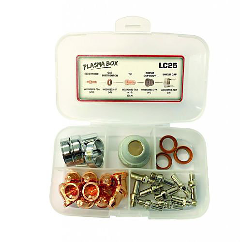 Boite de maintenance pour torche plasma LC25 - SAF-FRO - W03X0893-118A