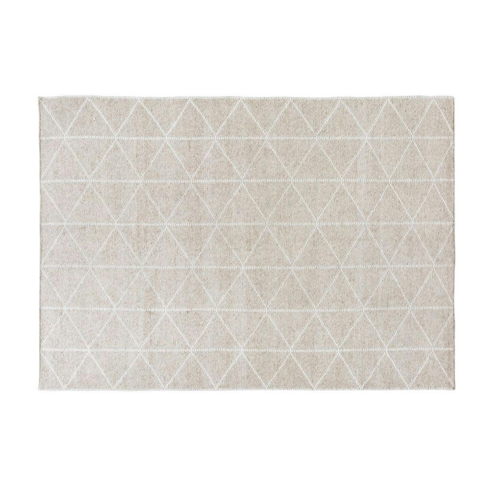 SLOW - Tapis réversible tissé style scandinave motifs graphiques 160x230