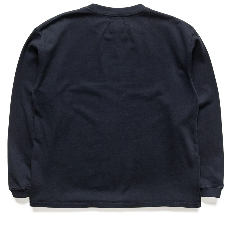 Rhude Youth Of America L/S Tee - Vintage Black/White
