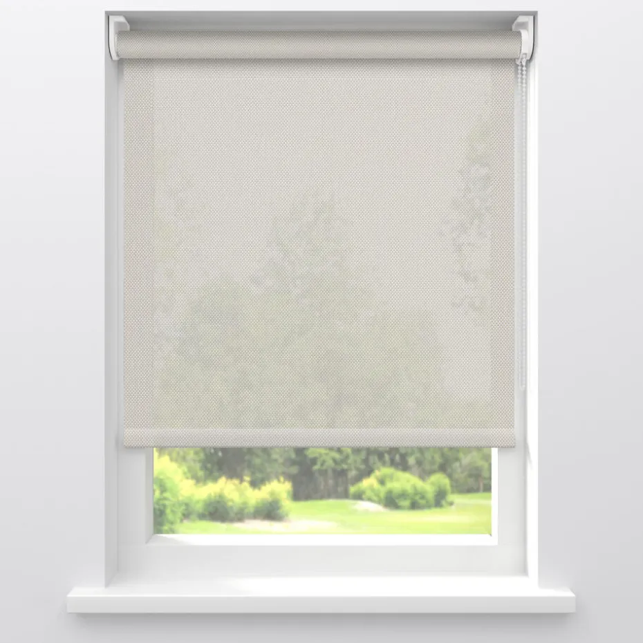 Kwantum Rolgordijnen | Rolgordijn Screen Vinz  Beige