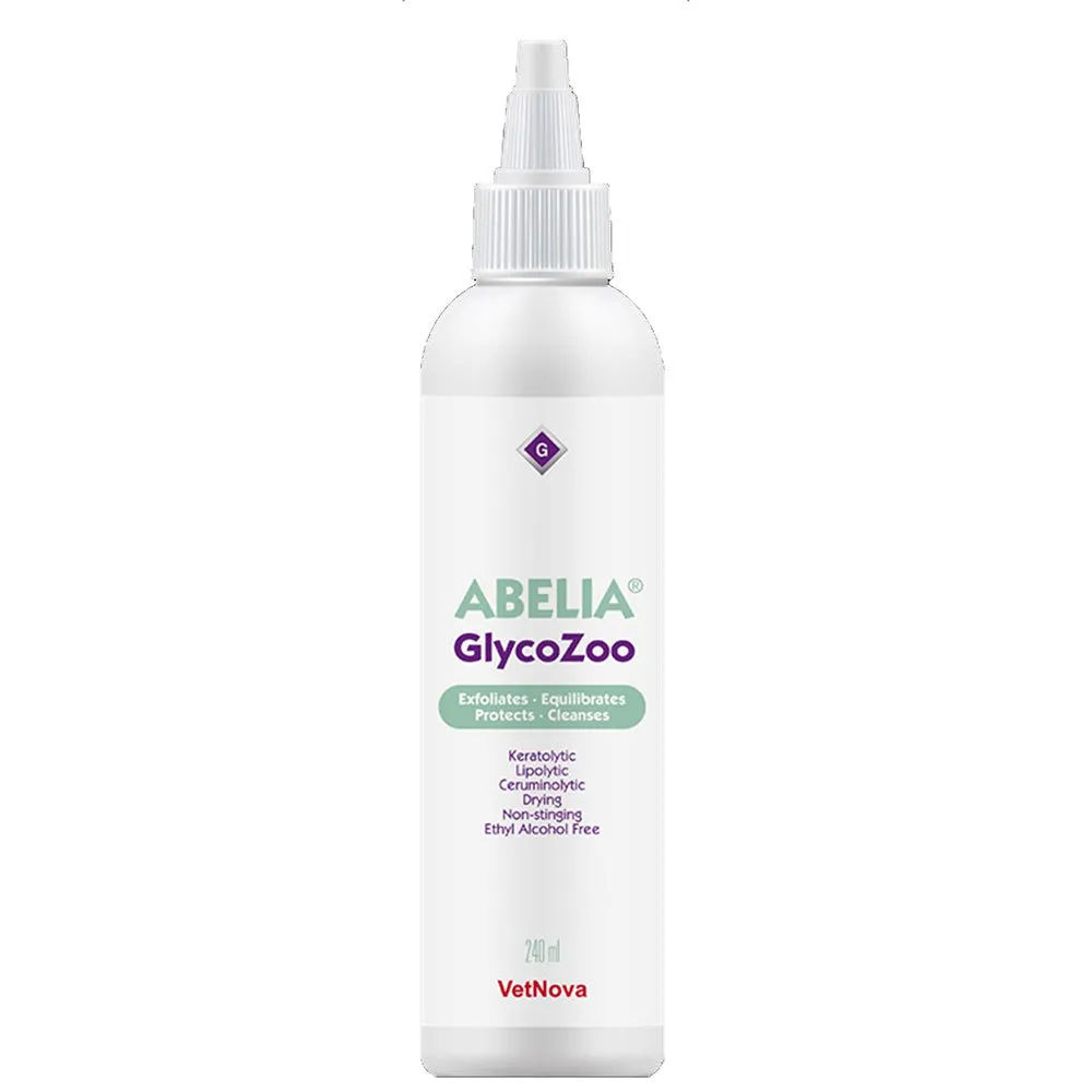 Vetnova Abelia GlycoZoo 240ml Otic Solution