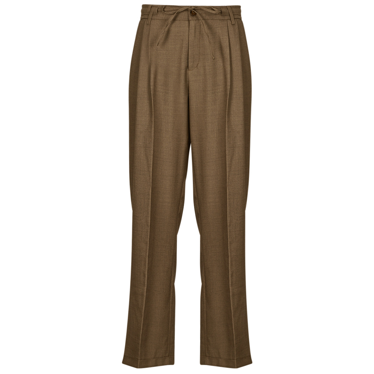Only - ONLHELENA LIFE MEL HW STRI WIDE PANT TLR - Brown