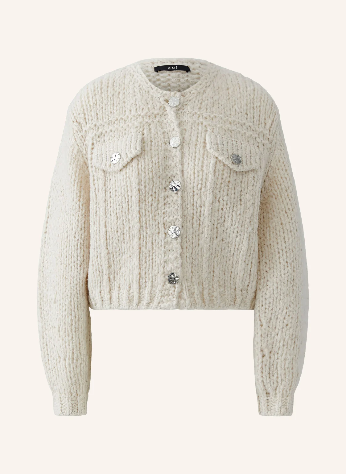 Oui Strickjacke