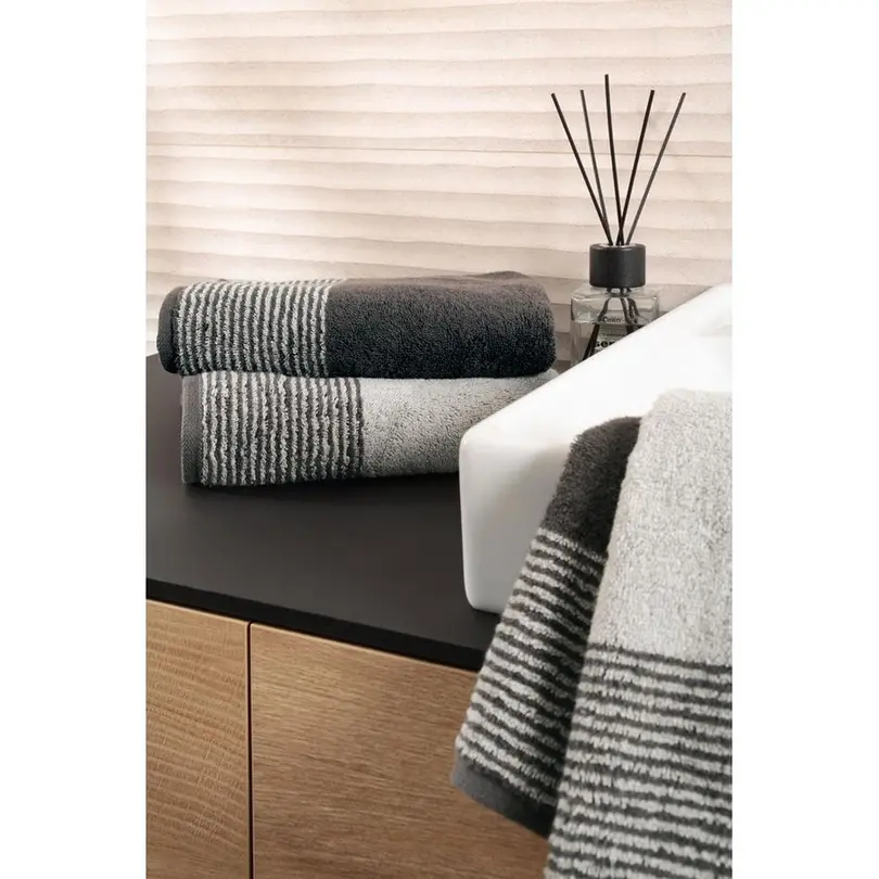 Gästetuch Two-Tone Stripe