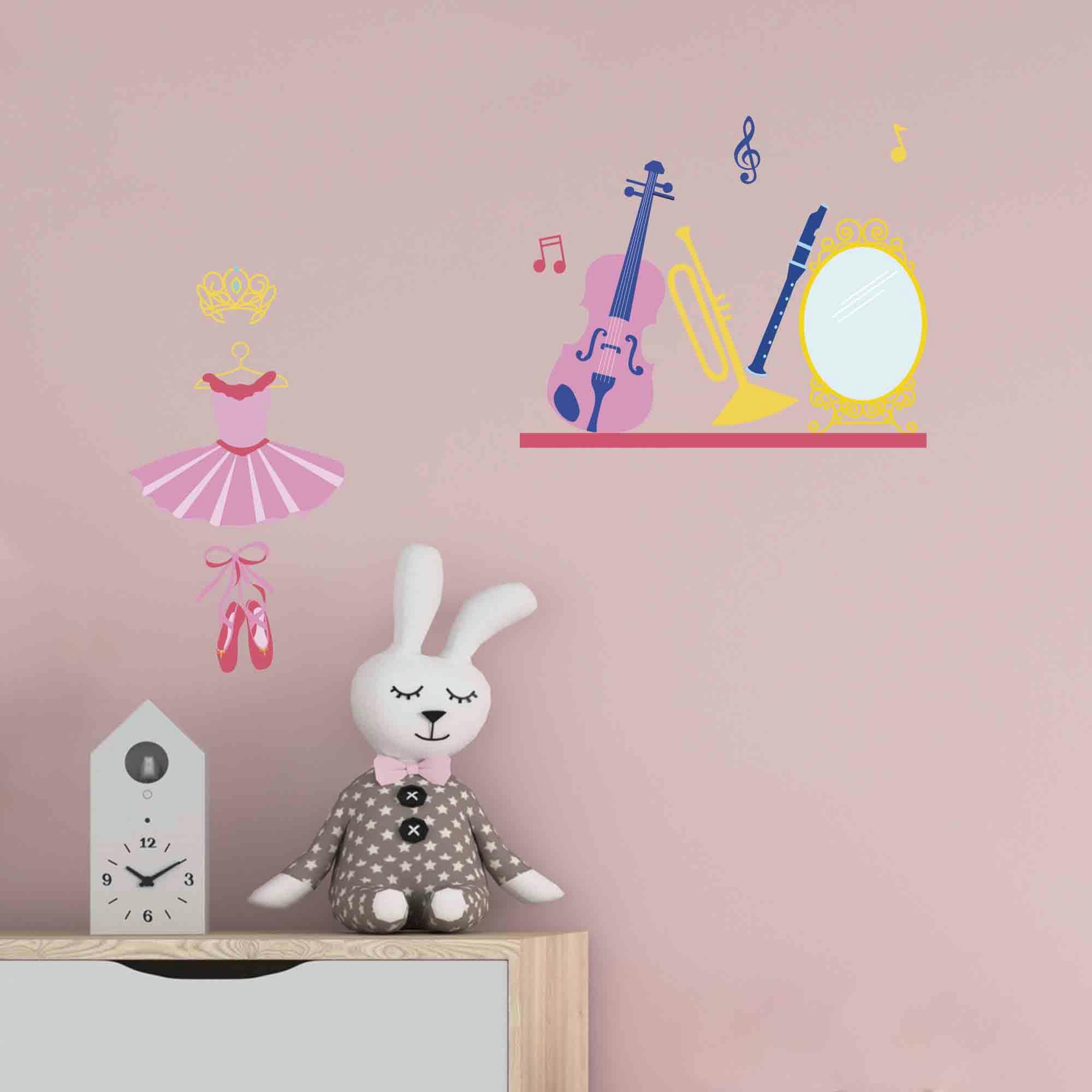 - Sticker Mural Ballerine