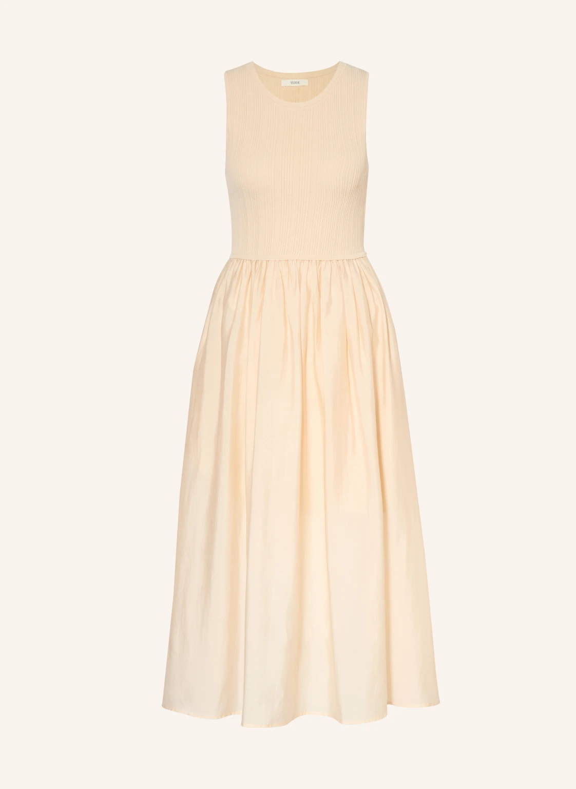 YERSE Kleid WATTS im Materialmix