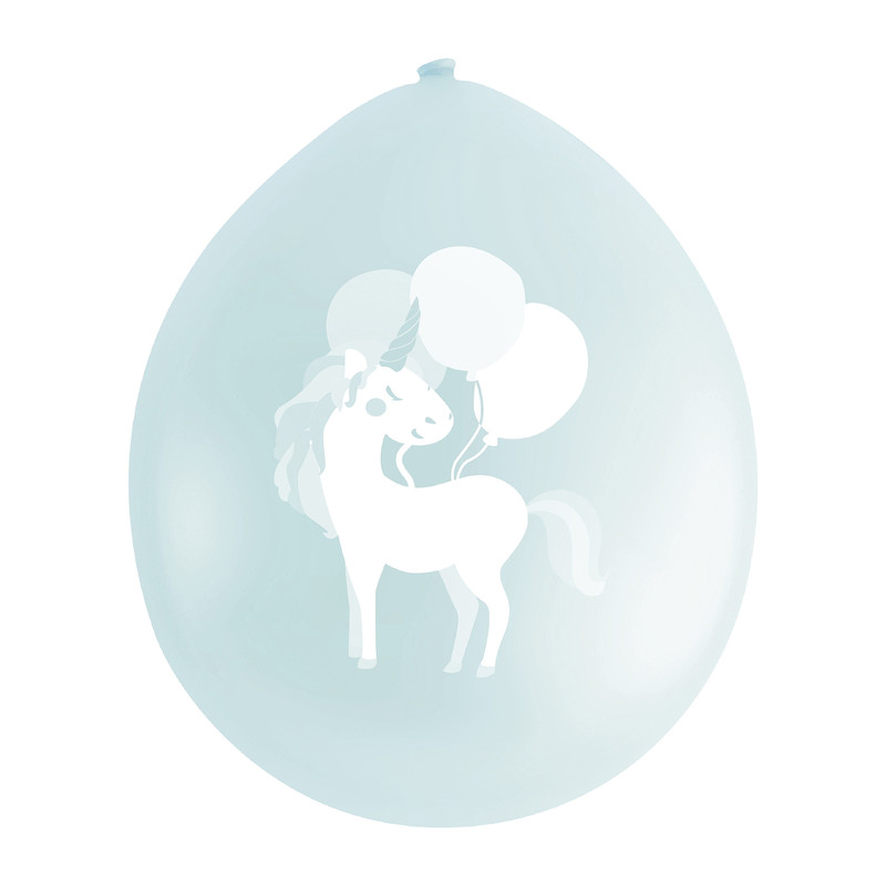 Ballon unicorn - 9 stuks