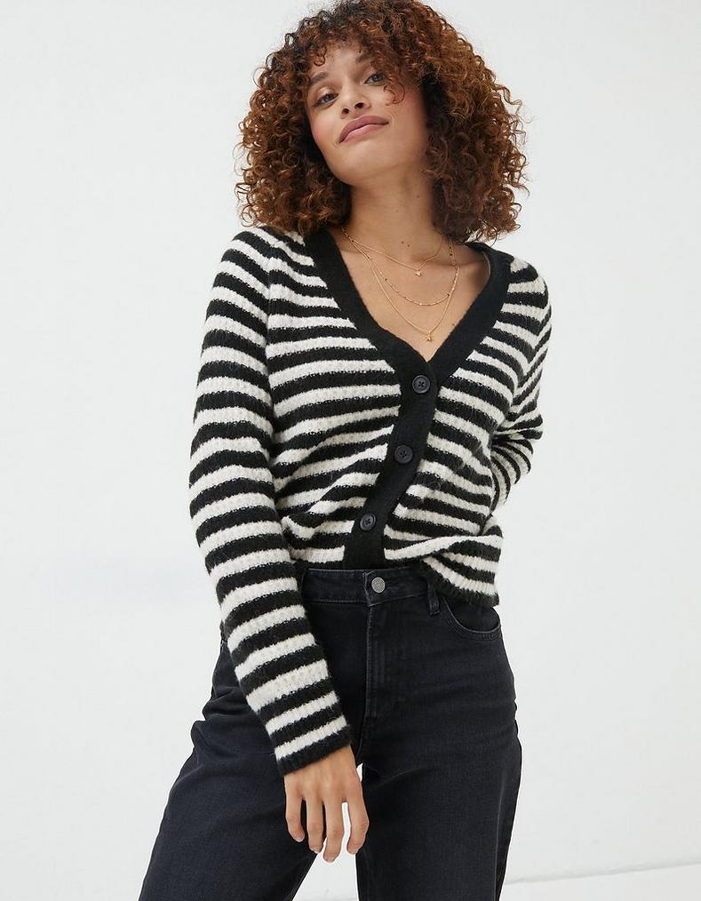 Stripe Cardigan