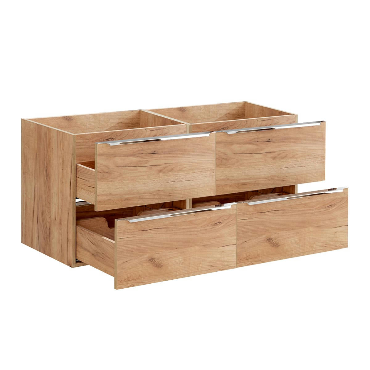 - Meuble sous-vasque 120cm naturel