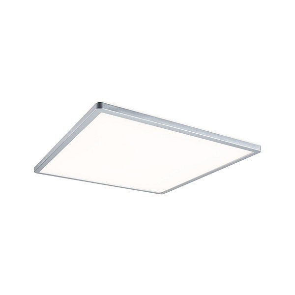Panneau LED 3-Step-Dim Atria Shine Backlight carré 420x420mm 22W 2200lm 3000K Chrome mat gradable