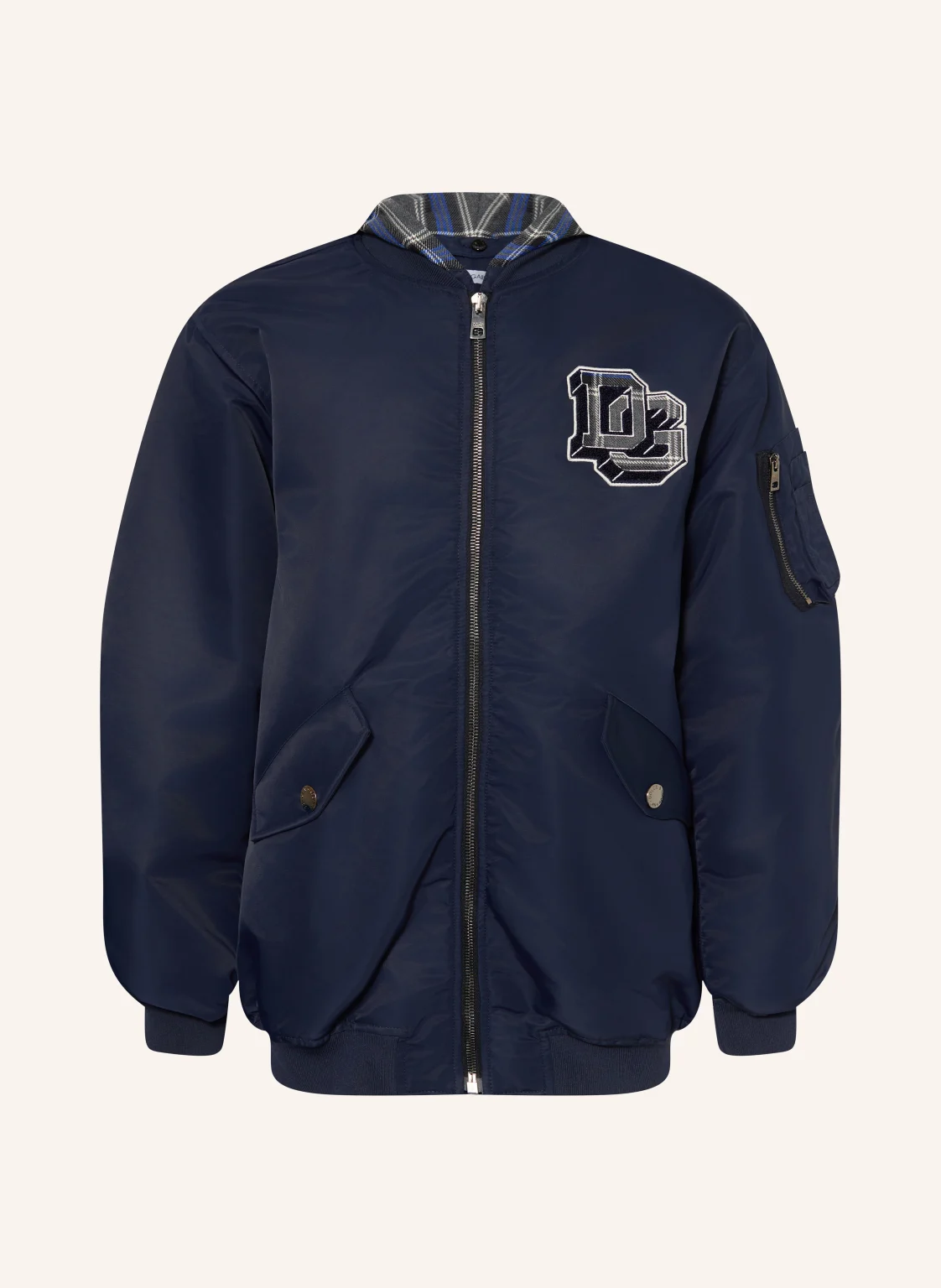 DOLCE & GABBANA Blouson mit abnehmbarer Kapuze