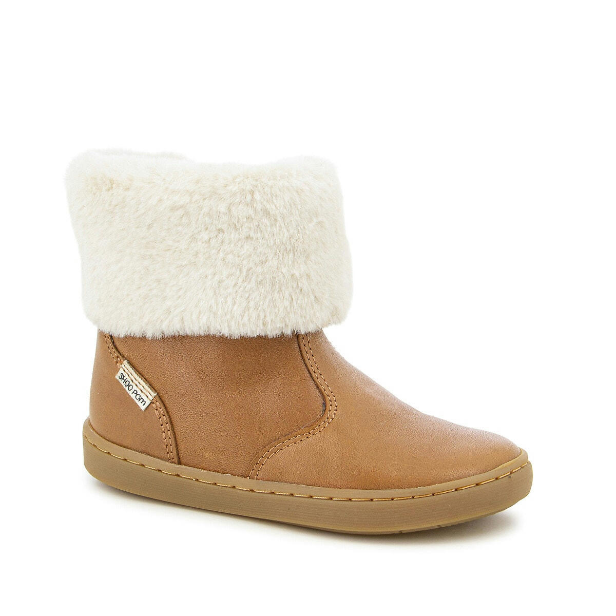 Bottines en cuir Play Boots Fur