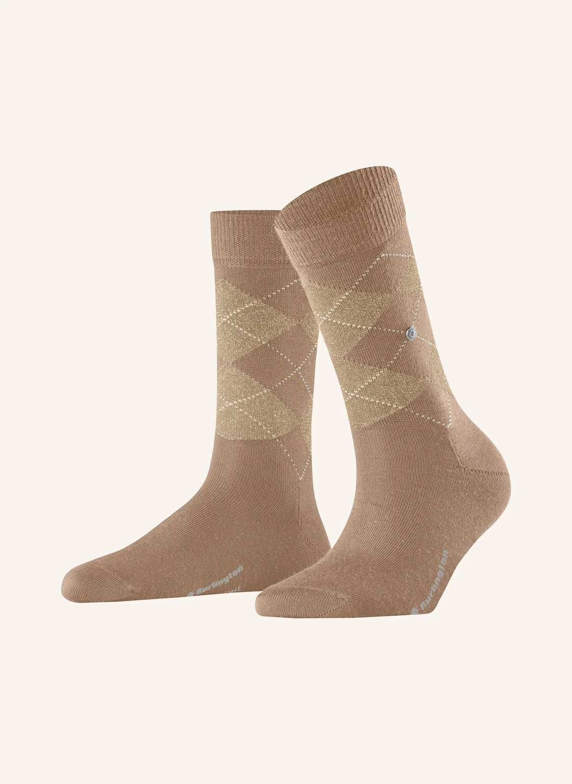 Burlington Socken MARYLEBONE SCHIMMER mit Glitzergarn