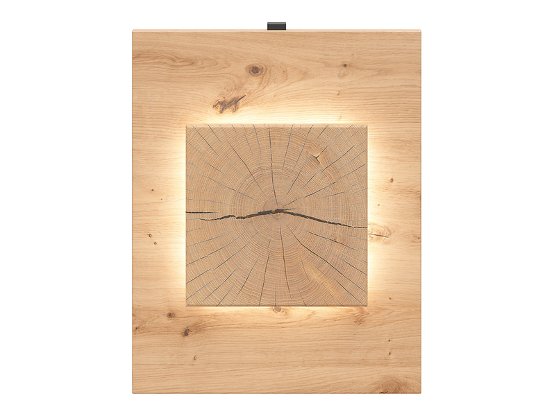 Panel ścienny Sindara 40x50 cm dąb artisan z LED