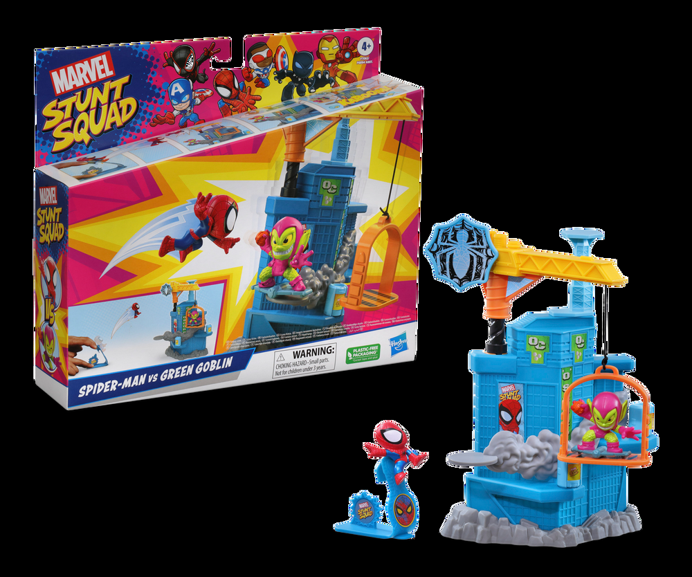 Marvel Stunt Squad Ultimate Showdown Playset, Assorted