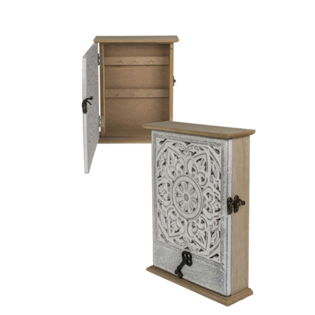 MANDALA - Boîte à clefs mandala 20x26cm