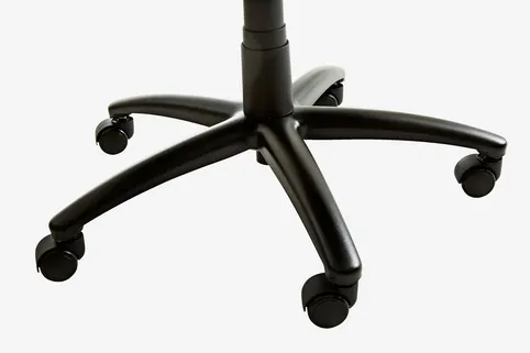 Kontorstol TAMDRUP memory foam sort kunstlæder