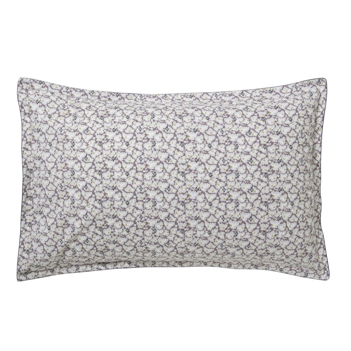SOUS-BOIS - Taie d'oreiller en percale de coton violet 50x75