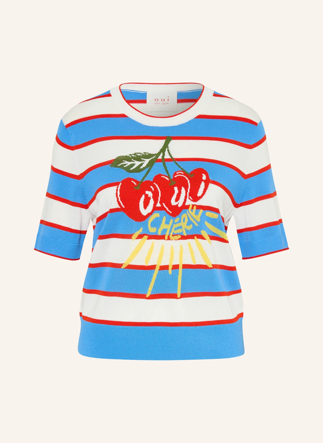 Oui Strickshirt