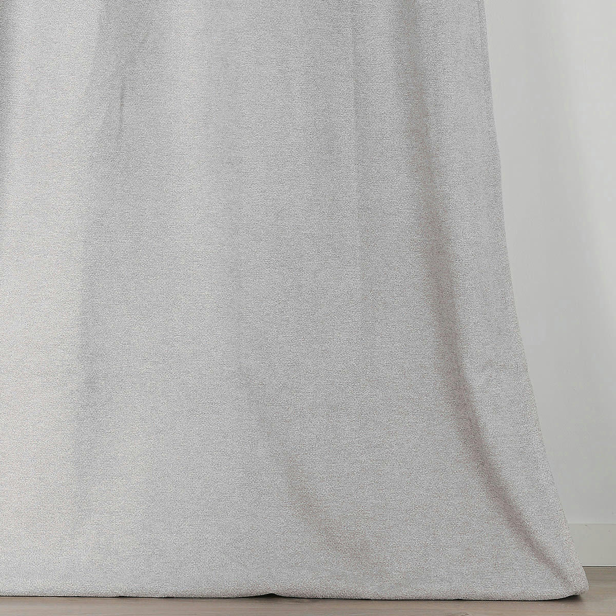 - Rideau obscurcissant aspect laine chinée polyester ecru 140x250 cm