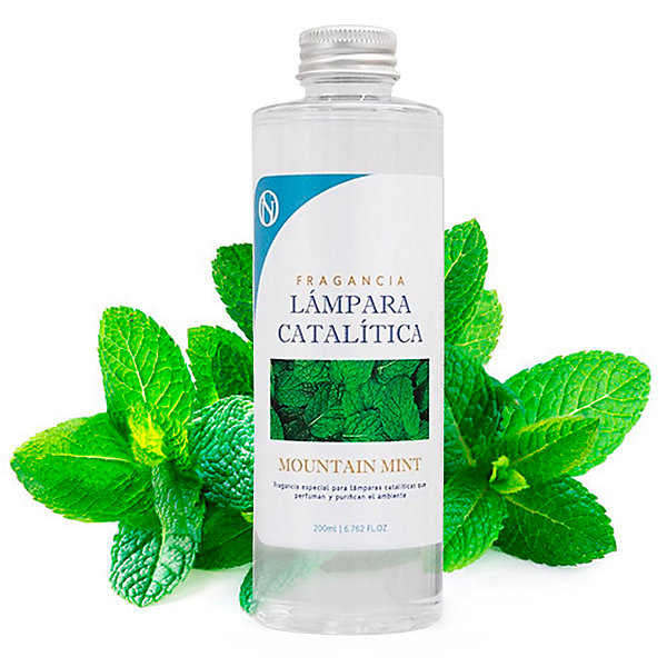 Pack économique 2x Parfum pour lampe catalytique: 1 arôme Mountain Mint 500ml   1 nettoyant neutre 200ml