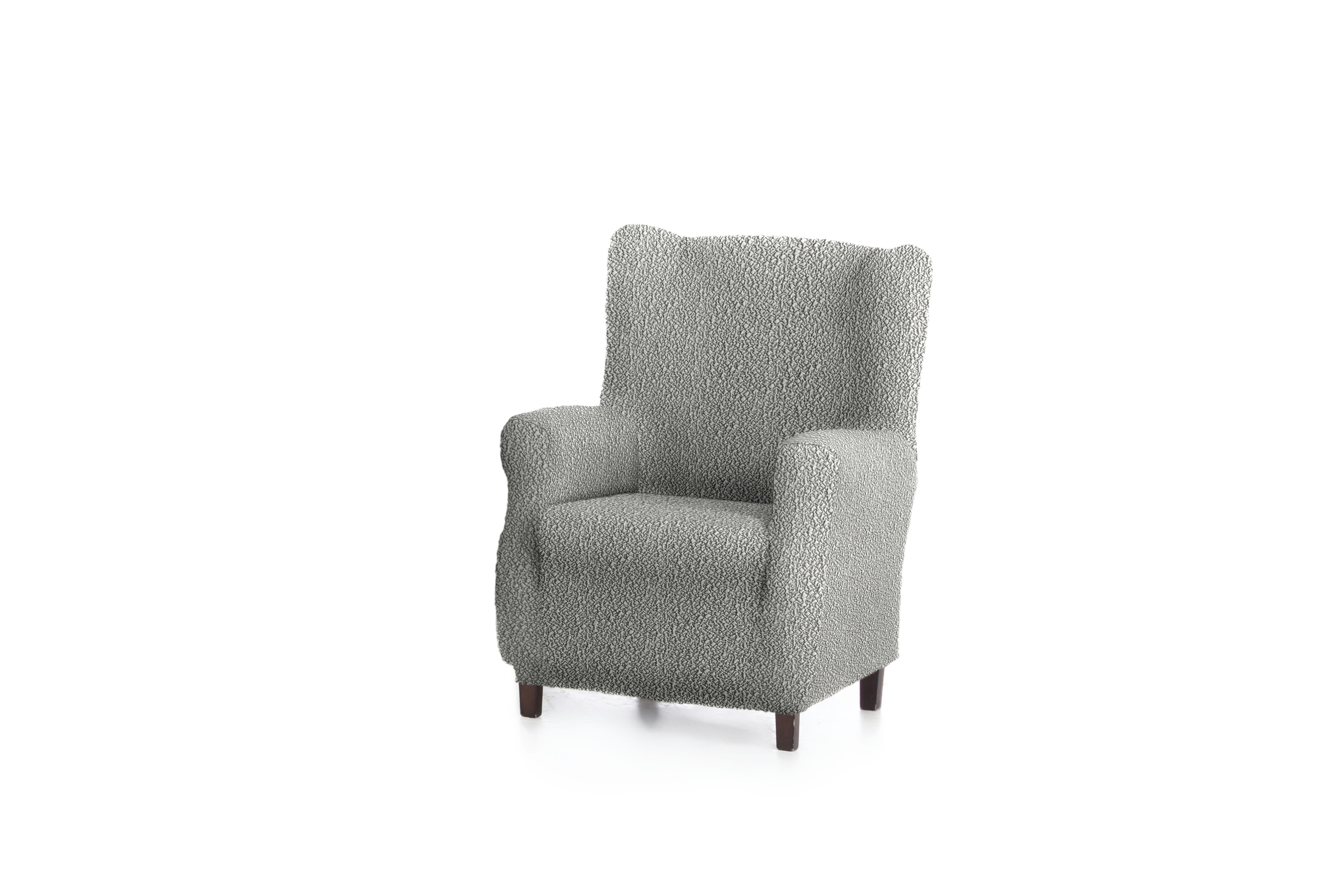 EYSA - Housse de fauteuil oreiller gris clair 70 - 100 cm